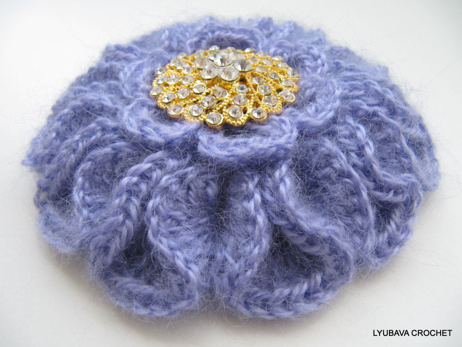 Brooches Pattern
 CROCHET PATTERN Crochet Brooch Flower 3d Flower by