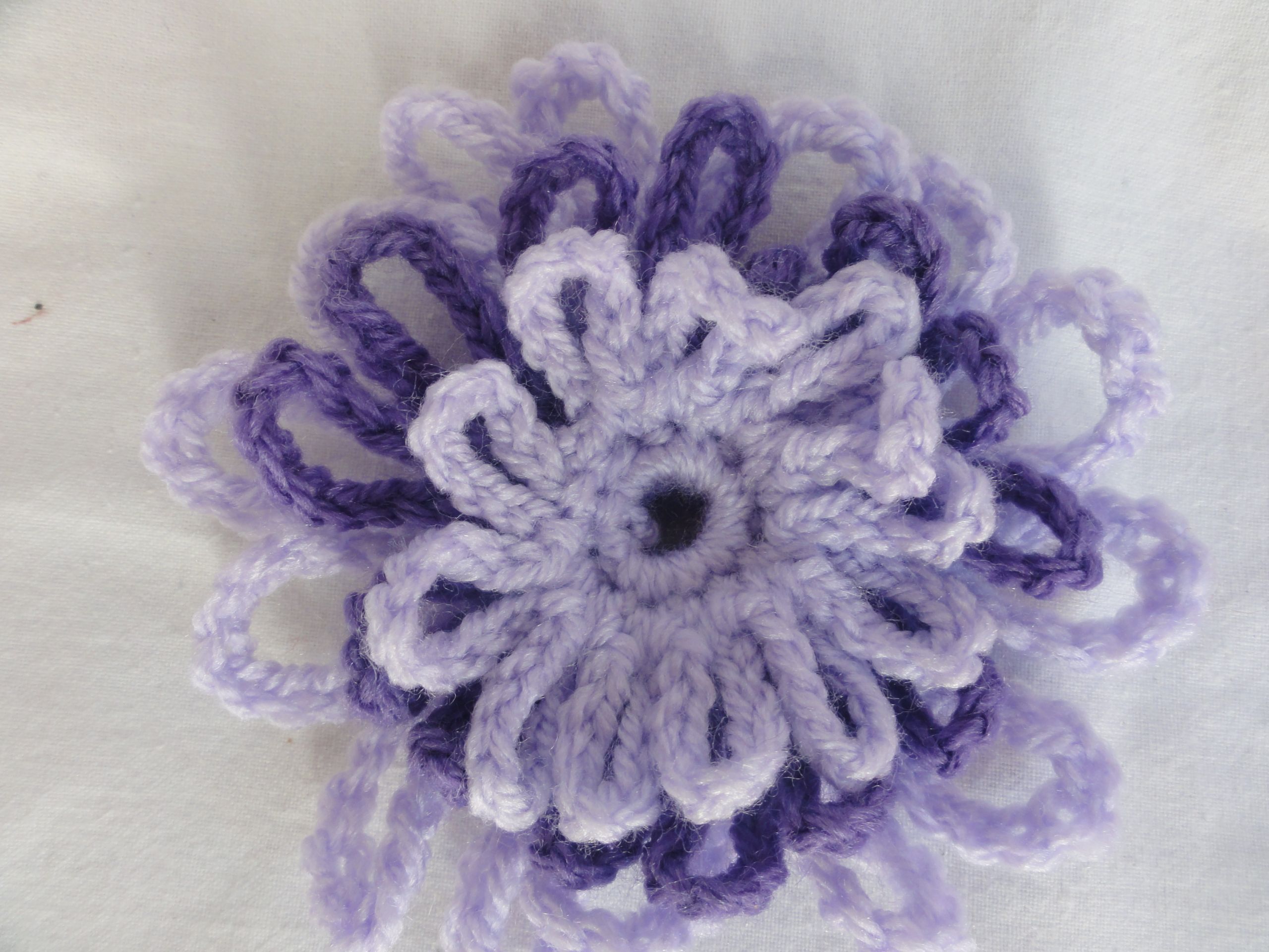 Brooches Pattern
 Crochet Flower Brooch