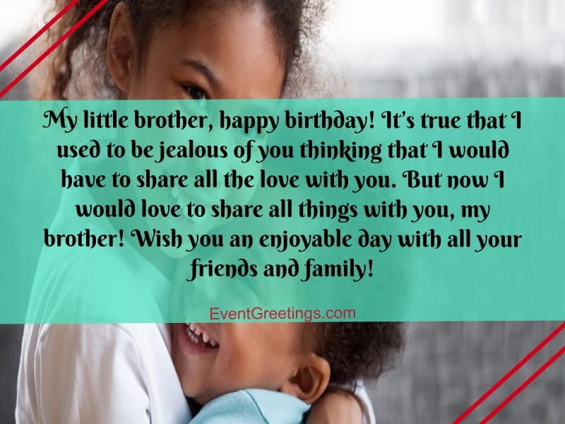 Brother Birthday Quotes From Sister
 30 Best Birthday Message For Brother From Sister To Strong