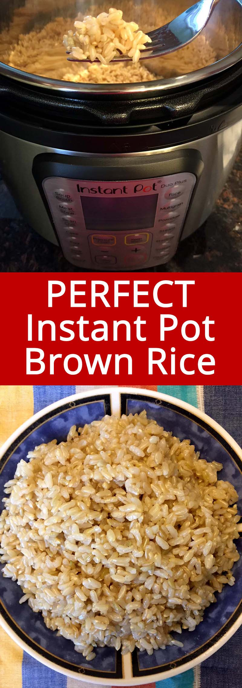 Brown Rice Cooker
 Instant Pot Brown Rice – How To Cook Brown Rice In A