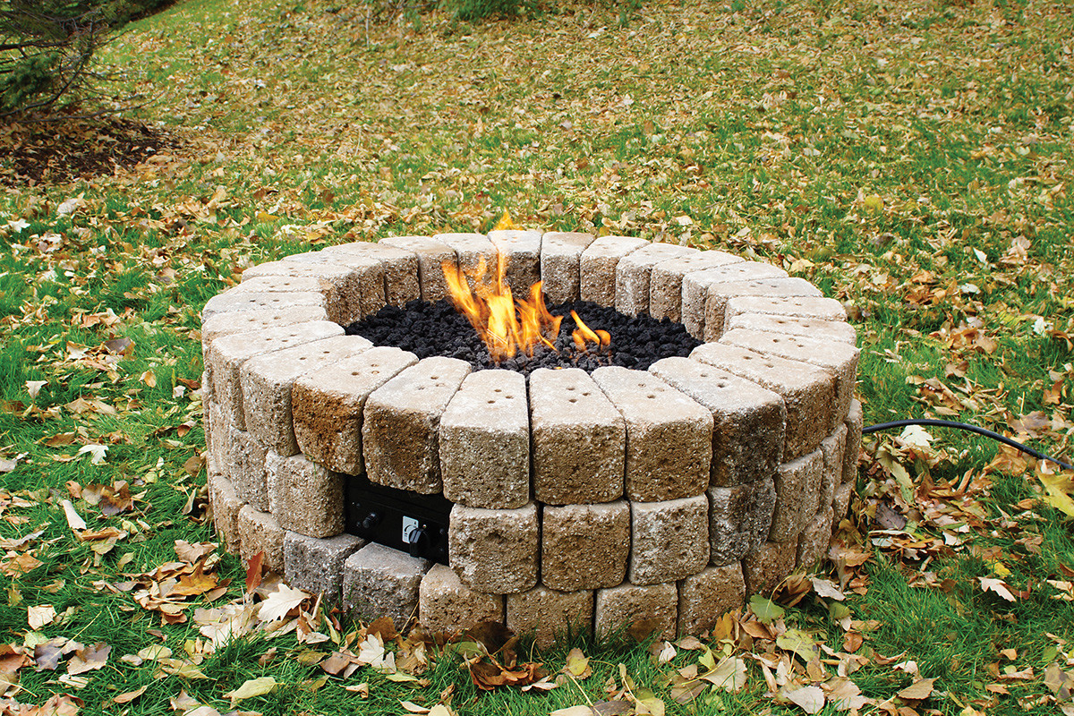 Building A Backyard Firepit
 Build A Gas Fire Pit In 10 Steps Extreme How To