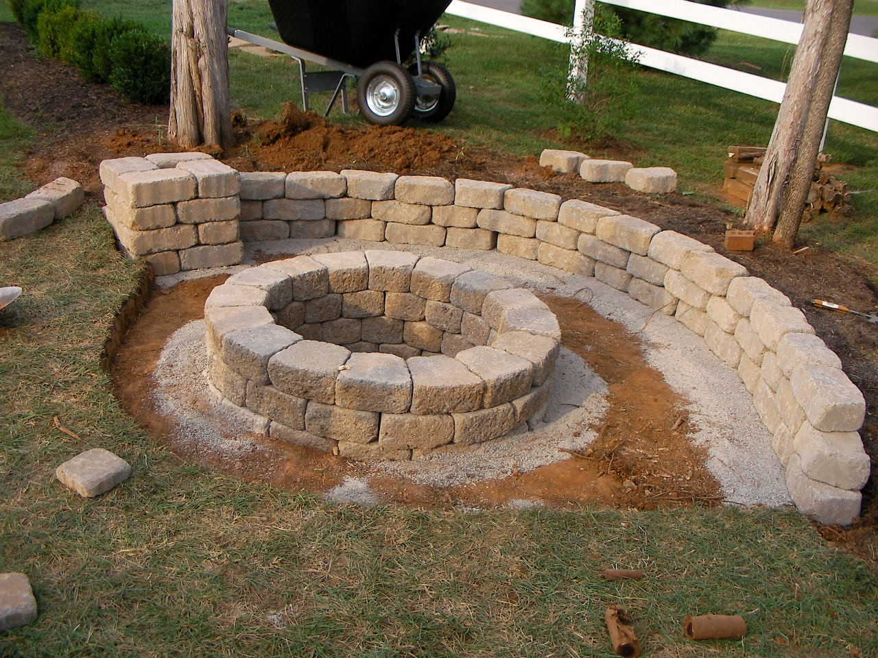 Building A Backyard Firepit
 Creatively Luxurious DIY Fire Pit Project Here to Enhance