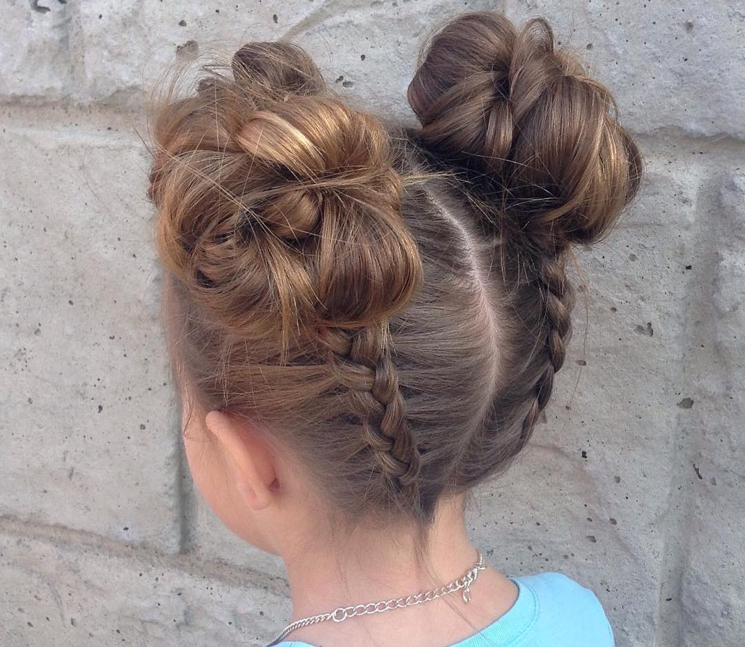 Bun Hairstyles For Kids
 13 Easy Natural Hairstyles for Kids With Short to Medium