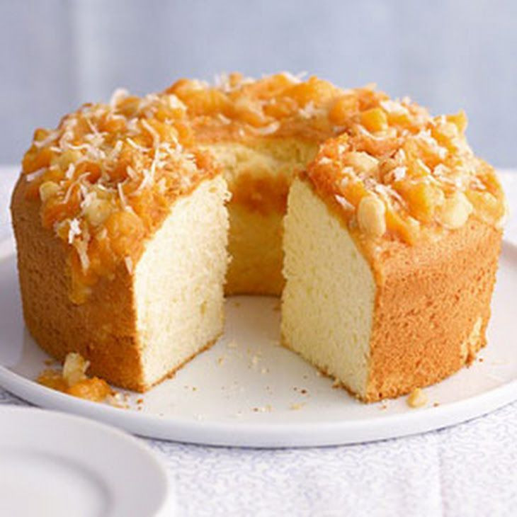 Cake Recipe For Diabetes
 Pineapple Cake with Macadamia Apricot Topper