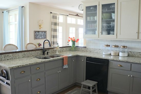 Chalk Paint Kitchen Cabinets Before And After
 Why I Repainted my Chalk Painted Cabinets Sincerely Sara D