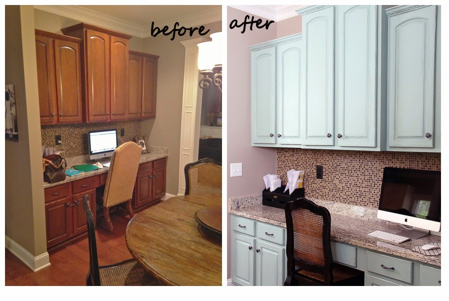 Chalk Paint Kitchen Cabinets Before And After
 Cabinet Refinishing 101 Latex Paint vs Stain vs Rust