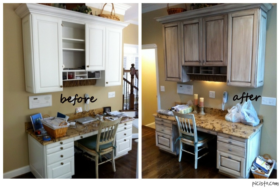 Chalk Paint Kitchen Cabinets Before And After
 Painted Cabinets Nashville TN Before and After s