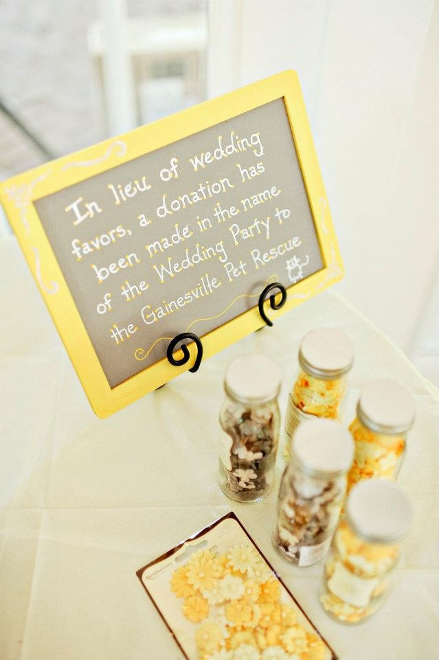 Charity Wedding Favors
 9 best Donations Instead of Favors or Gifts