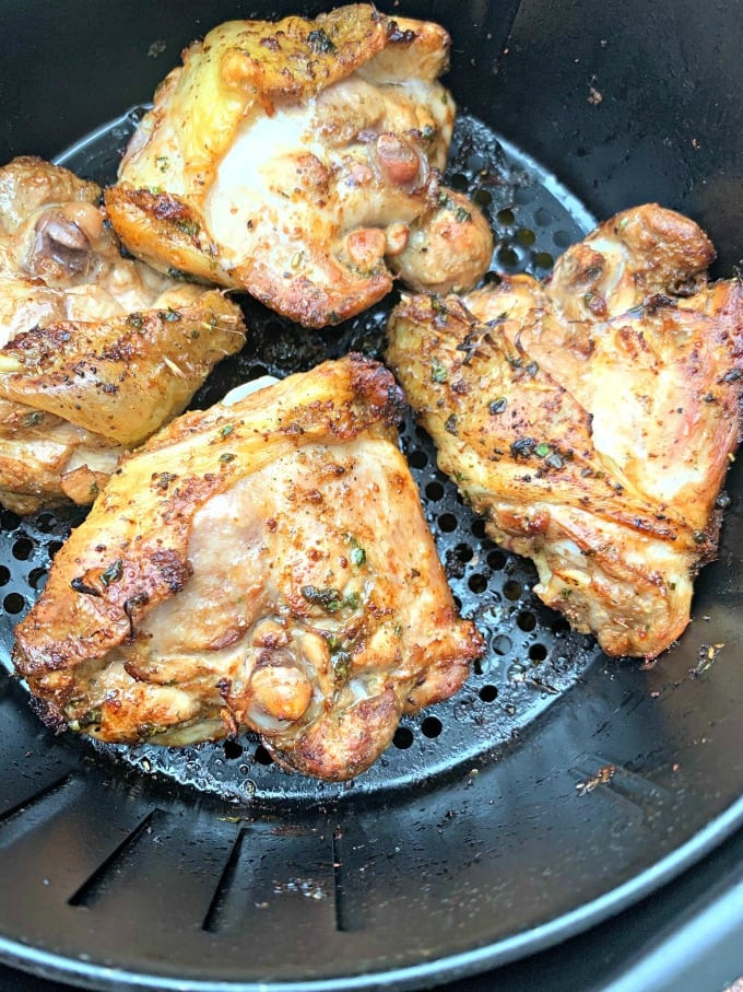 Chicken Thighs Air Fryer
 Keto Low Carb Air Fryer Cilantro Lime Marinated Chicken Thighs