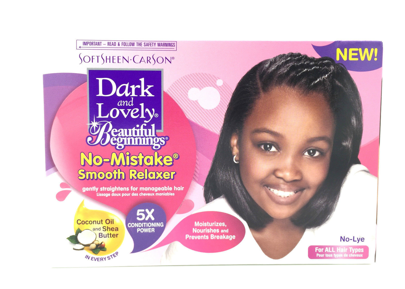 Child Hair Relaxer
 Dark and Lovely Beautiful Beginnings Kids No mistake