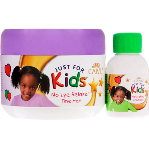 Child Hair Relaxer
 Just For Kids Relaxer and Neutralising Shampoo Fine Hair