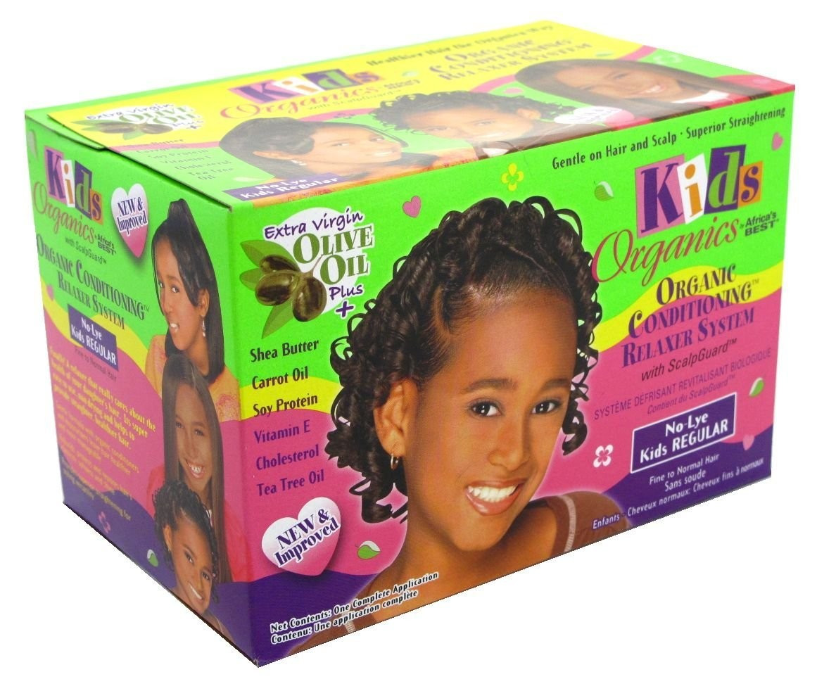 Child Hair Relaxer
 Africa’s Best Kids Organic Conditioning Relaxer System