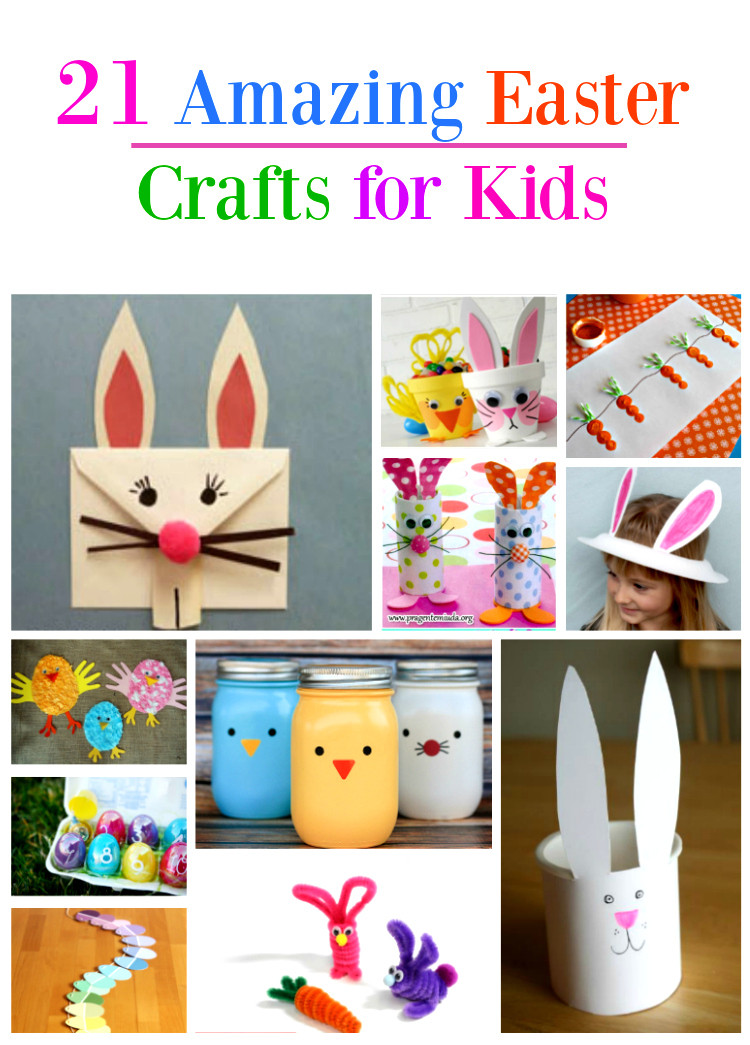 Children Easter Crafts
 21 Amazing Easter Egg Crafts for Kids They Will Love
