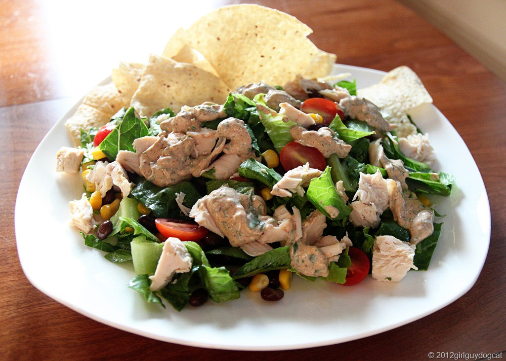 Chipotle Chicken Salad
 Chipotle Chicken Taco Salad