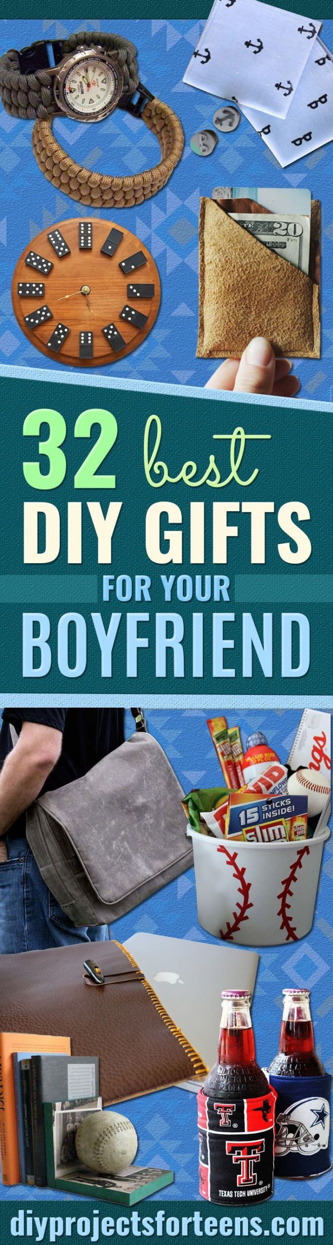 Christmas Gift Ideas For Teenage Boyfriends
 32 DIY Gifts for Your Boyfriend