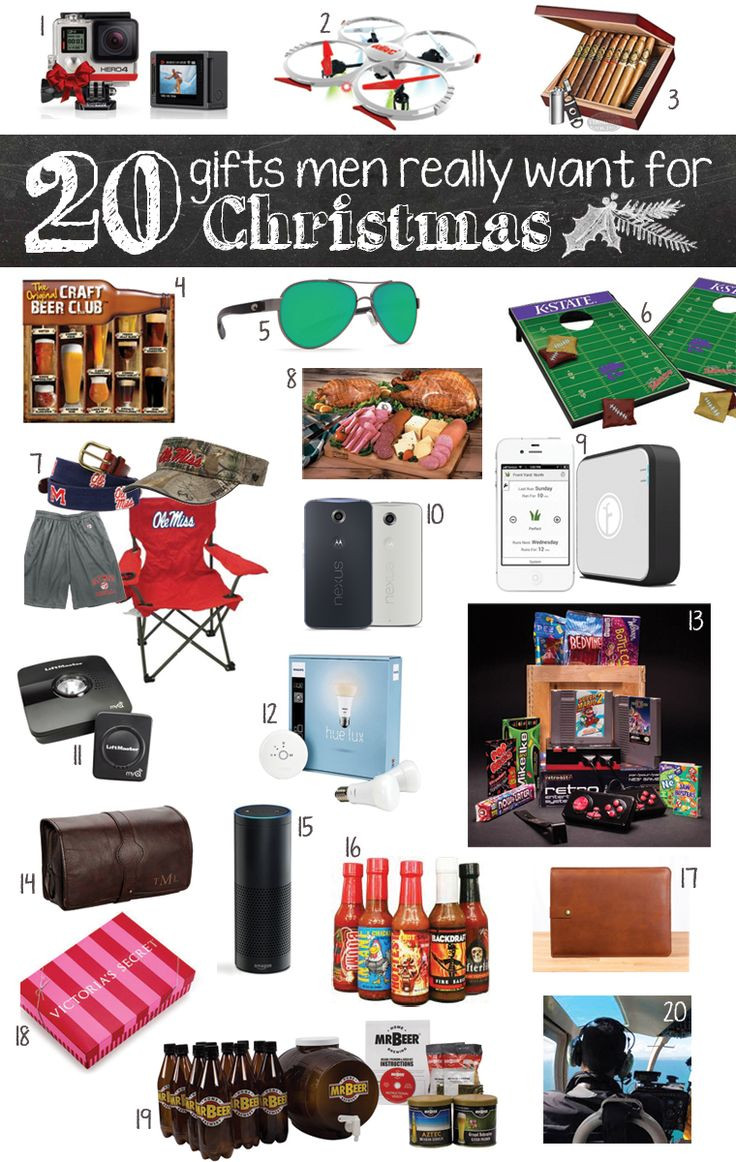 Christmas Gift Ideas For Teenage Boyfriends
 20 Gifts Men Really Want for Christmas