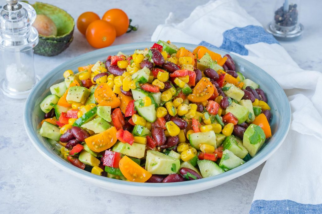 Clean Eating Summer Recipes
 Quick Sweet Spicy Summer Salad is Super Yummy and Clean