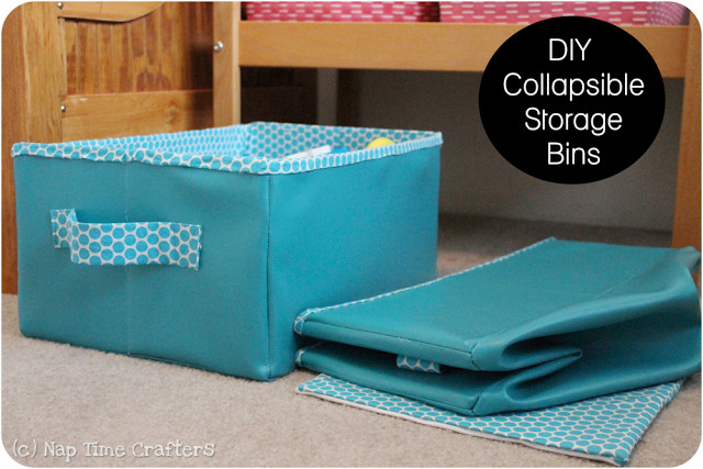 Collapsible Box DIY
 DIY Fabric Storage Boxes – AllCrafts Free Crafts Update