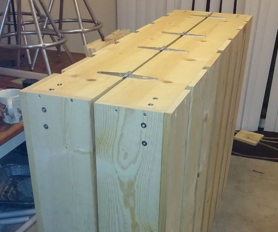 Collapsible Box DIY
 DIY folding mattress box