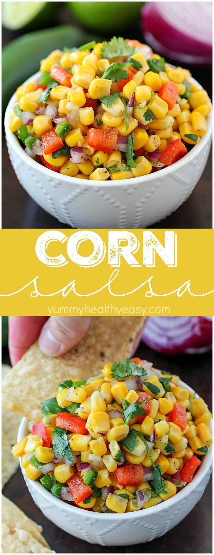 Corn Salsa Canning Recipe
 Corn Salsa & Iowa Corn Quest 2016 Recap Yummy Healthy Easy