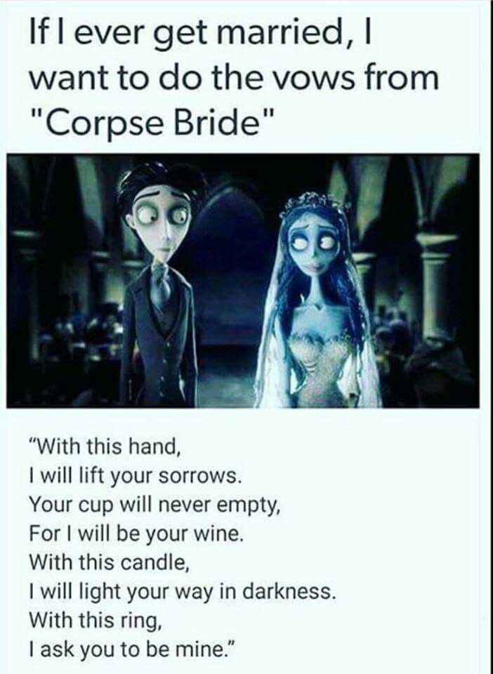 Corpse Bride Wedding Vows
 763 best Quotes and sayings images on Pinterest
