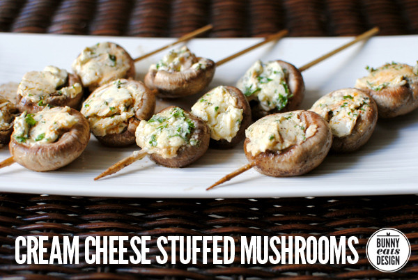Cream Cheese Mushrooms
 Cream cheese stuffed mushrooms