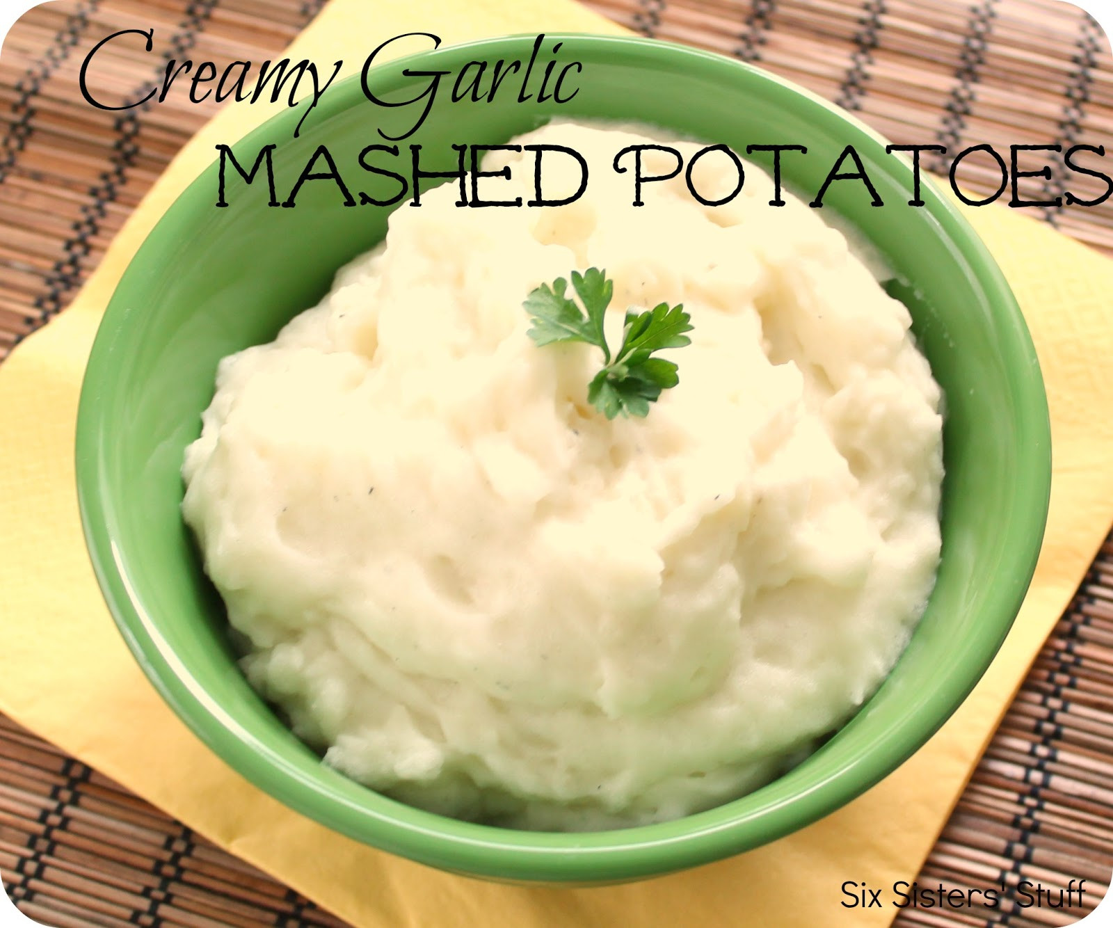 Creamy Garlic Mashed Potatoes Recipe
 Creamy Garlic Mashed Potatoes