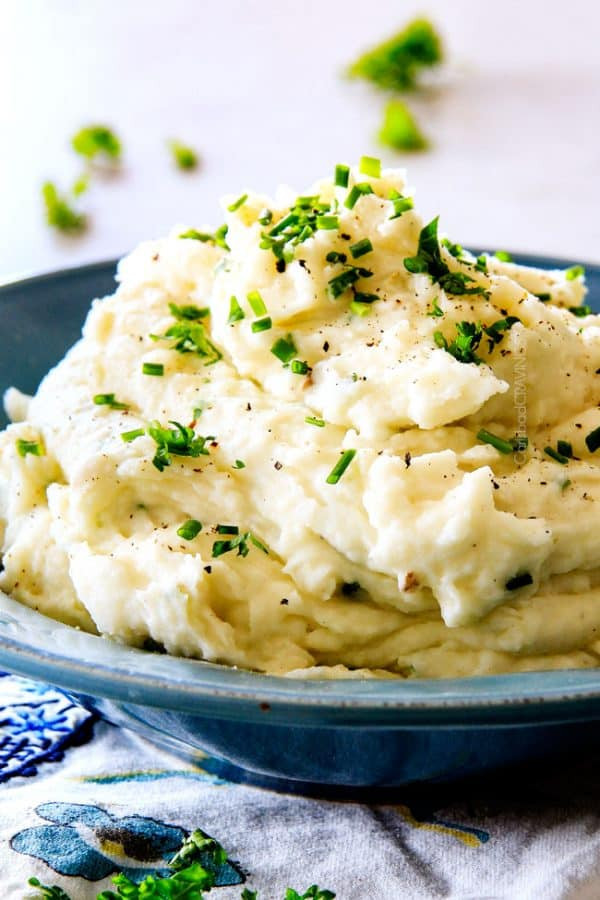 Creamy Garlic Mashed Potatoes Recipe
 BEST Garlic Mashed Potatoes Make ahead Carlsbad Cravings