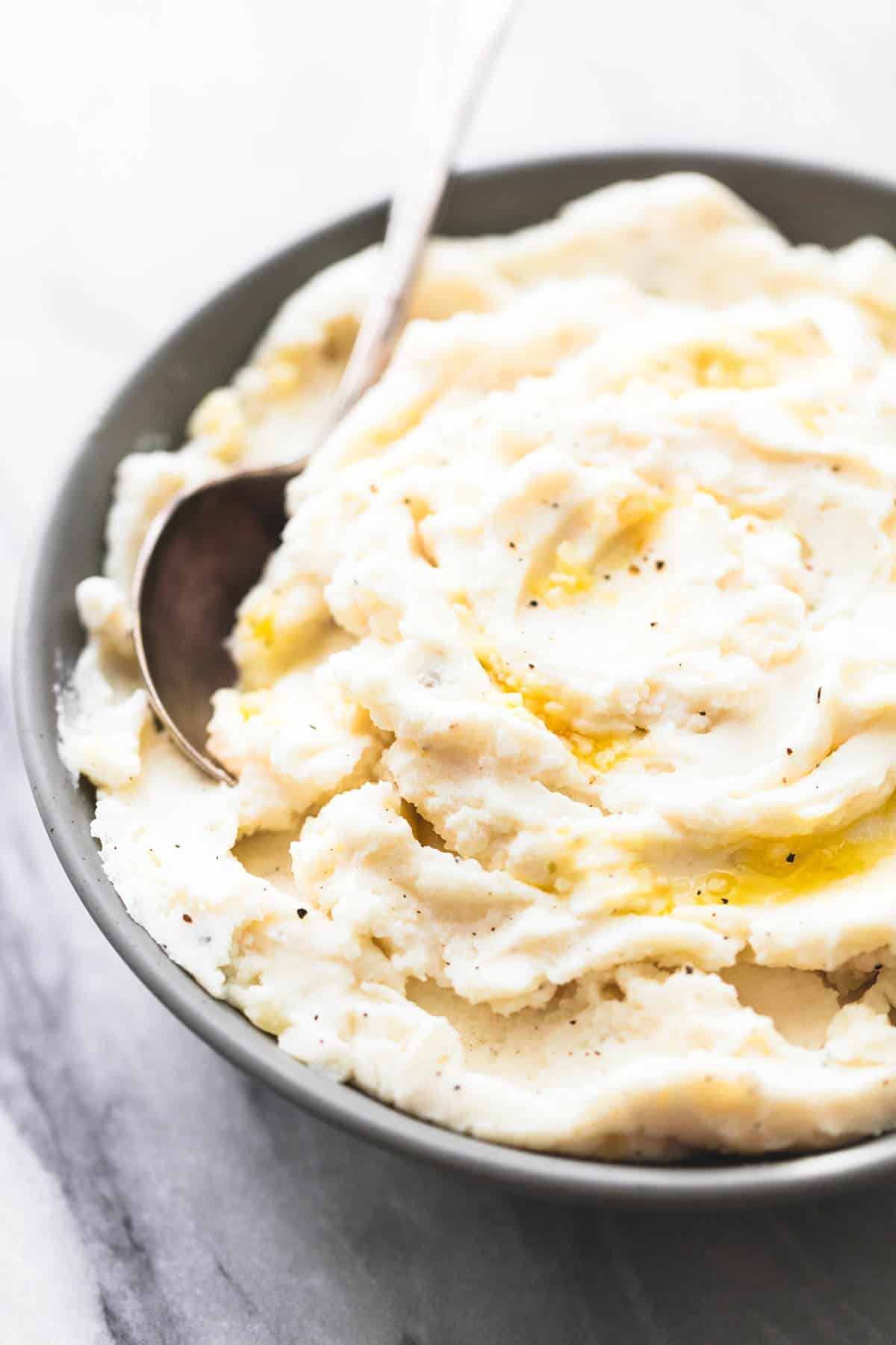 Creamy Garlic Mashed Potatoes Recipe
 Garlic Sour Cream Mashed Potatoes