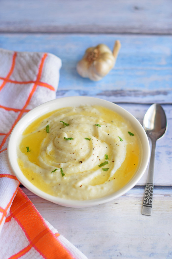 Creamy Garlic Mashed Potatoes Recipe
 Creamy Garlic Mashed Potatoes Recipe by Archana s Kitchen