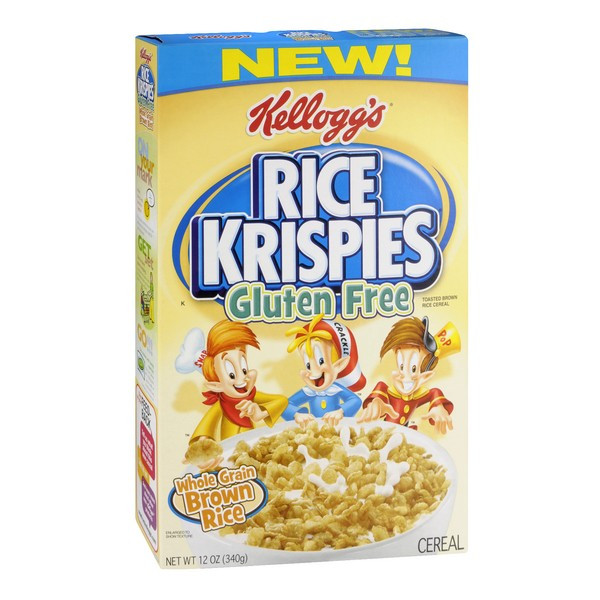 Crispy Brown Rice Cereal
 Kellogg s Rice Krispies Cereal with Brown Rice Gluten Free