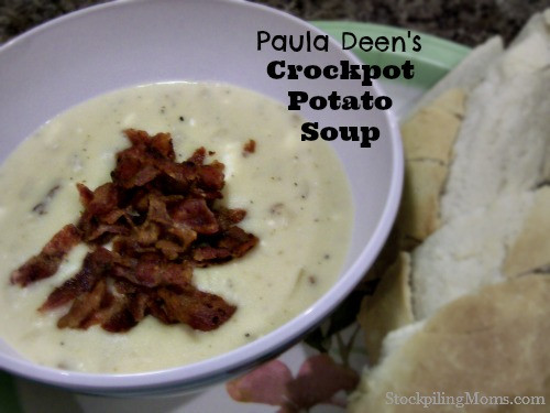 Crockpot Potato Soup Paula Deen
 Paula Deen’s Crockpot Potato Soup Recipe
