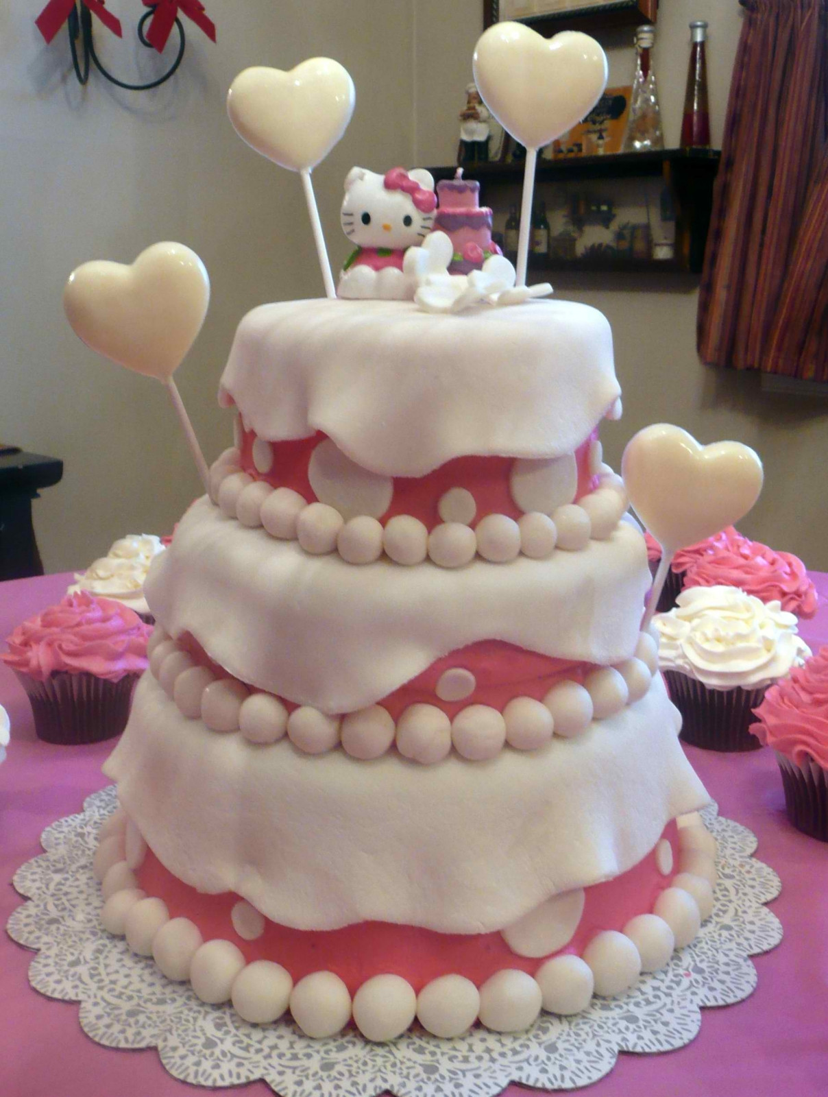 Cute Birthday Cakes
 30 Cute Hello Kitty Cake Ideas and Designs EchoMon