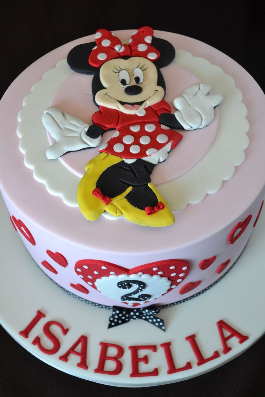 Cute Birthday Cakes
 A Cute Birthday Cake With The Ever Popular Minnie Mouse