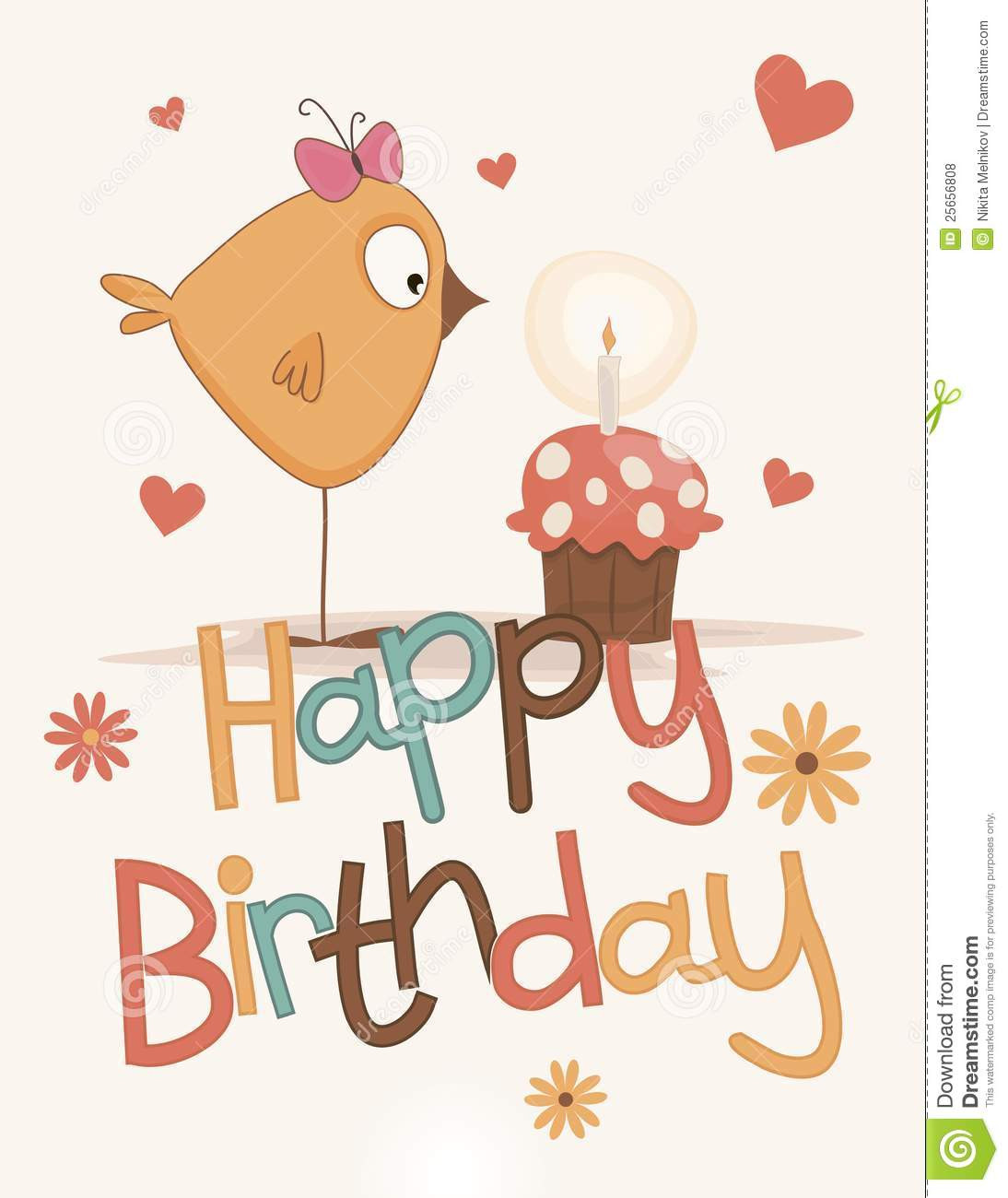 Cute Birthday Card
 Cute Birthday Image Cute Happy Birthday Card