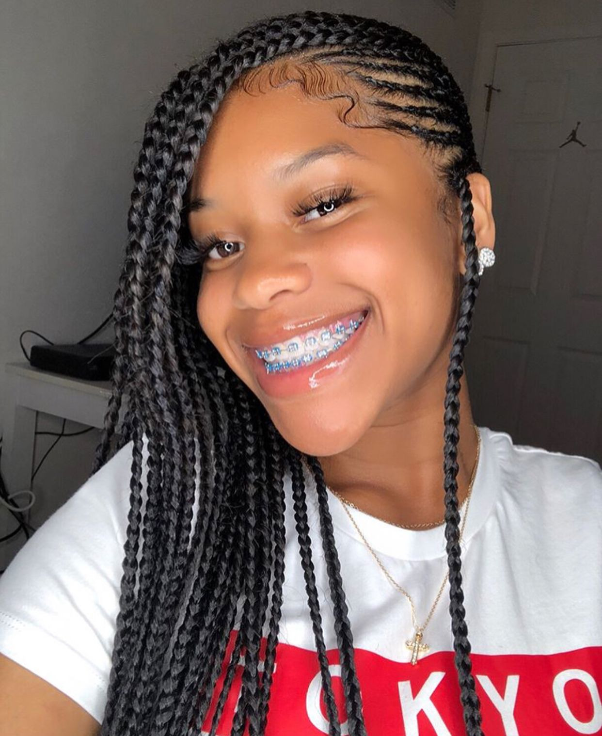 Cute Braided Hairstyles For Black Hair
 Pin by IG Postmadebad 🙆🏾‍♀ on protective styles