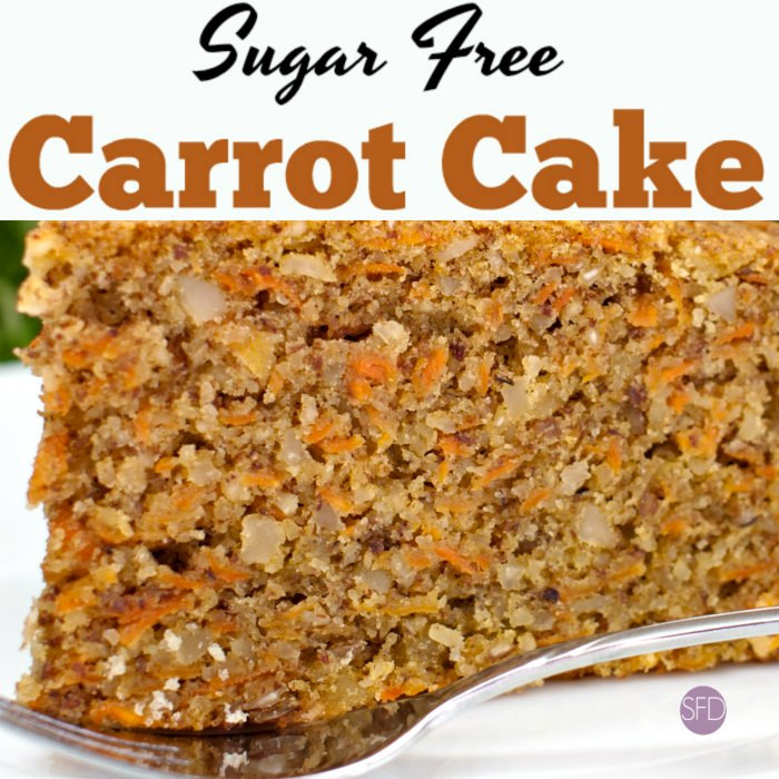 Diabetic Carrot Cake Recipes
 Sugar Free Carrot Cake THE SUGAR FREE DIVA