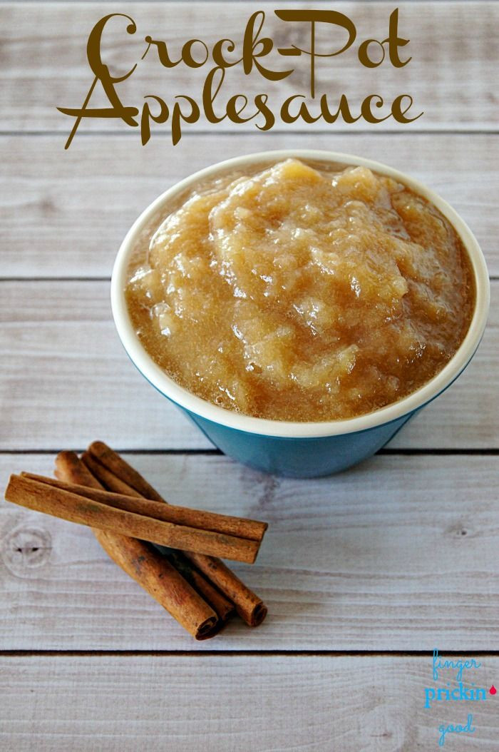 Diabetic Friendly Crock Pot Recipes
 Crock Pot Applesauce Recipe