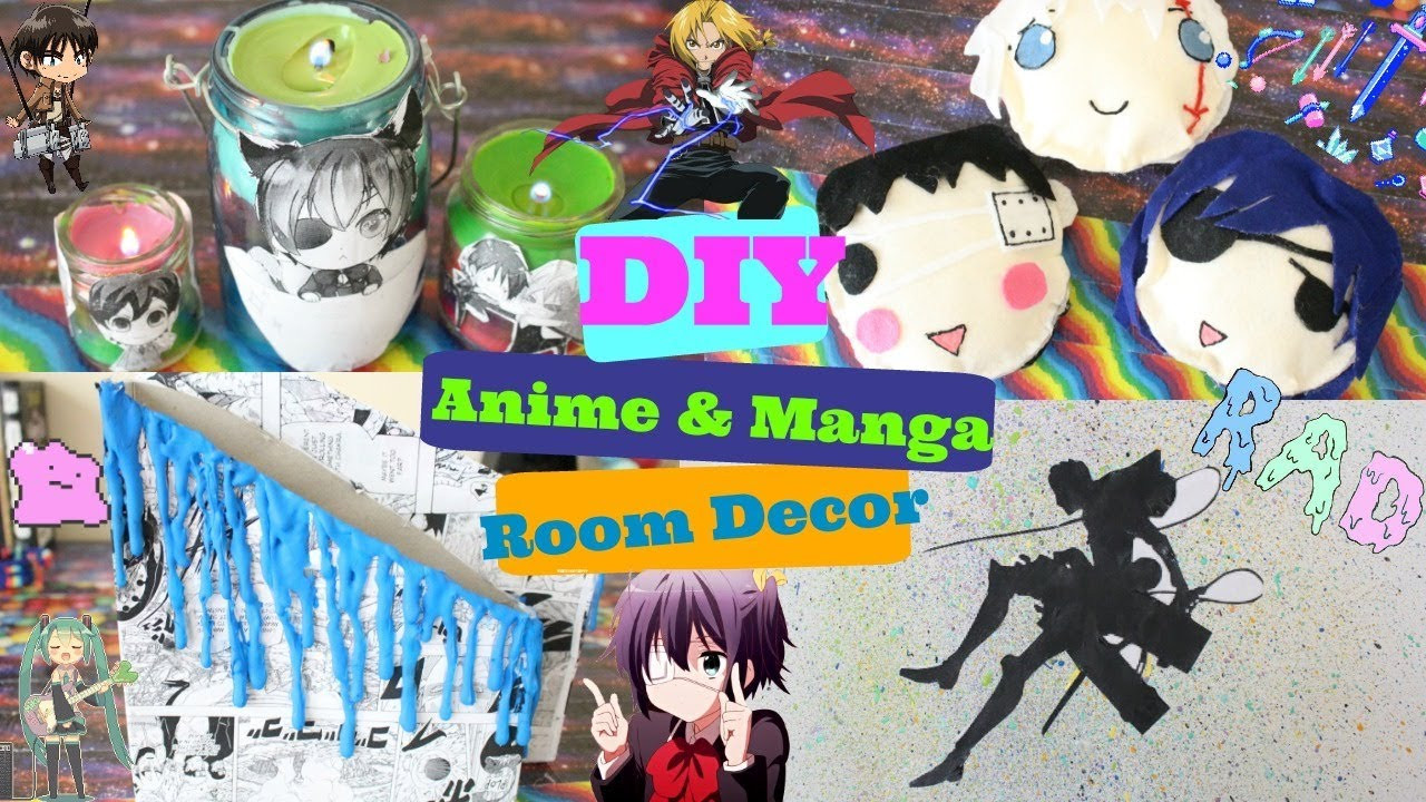 DIY Anime Decorations
 DIY Anime & Manga Room Decor How To Make Anime & Manga