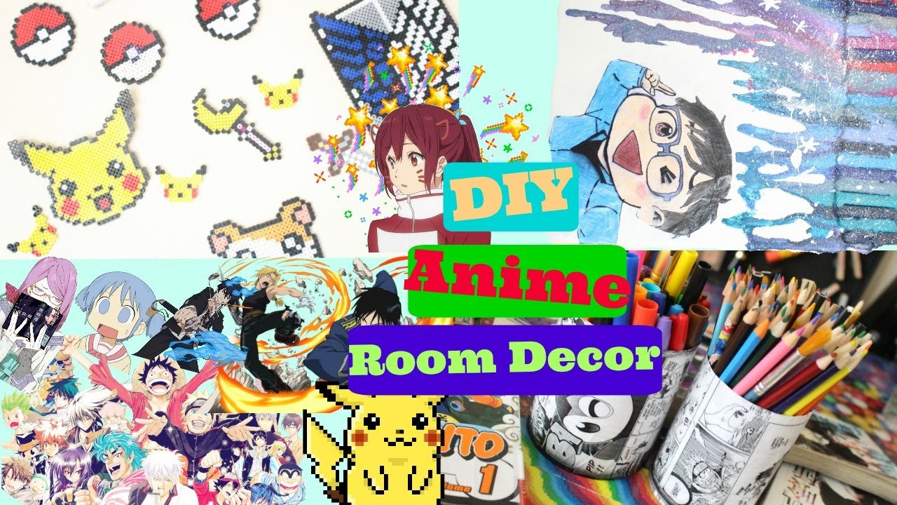 DIY Anime Decorations
 DIY Anime Room Decor How To Make Anime Room Decor