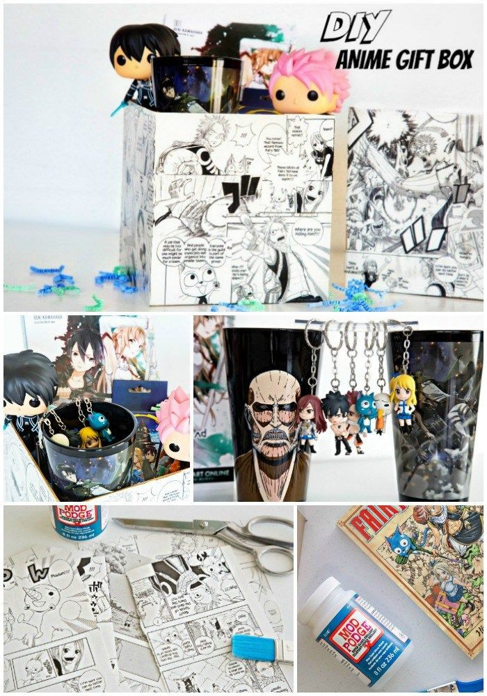 DIY Anime Decorations
 DIY Anime Gift Box