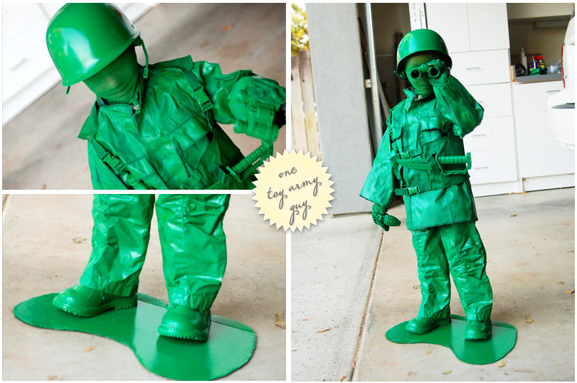 DIY Army Costume
 Cool DIY Army Toy Sol r Halloween Costume