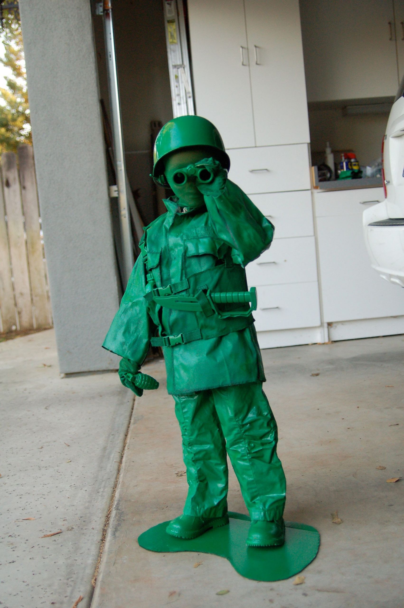 DIY Army Costume
 55 Utterly Adorable Homemade Halloween Costumes for Kids