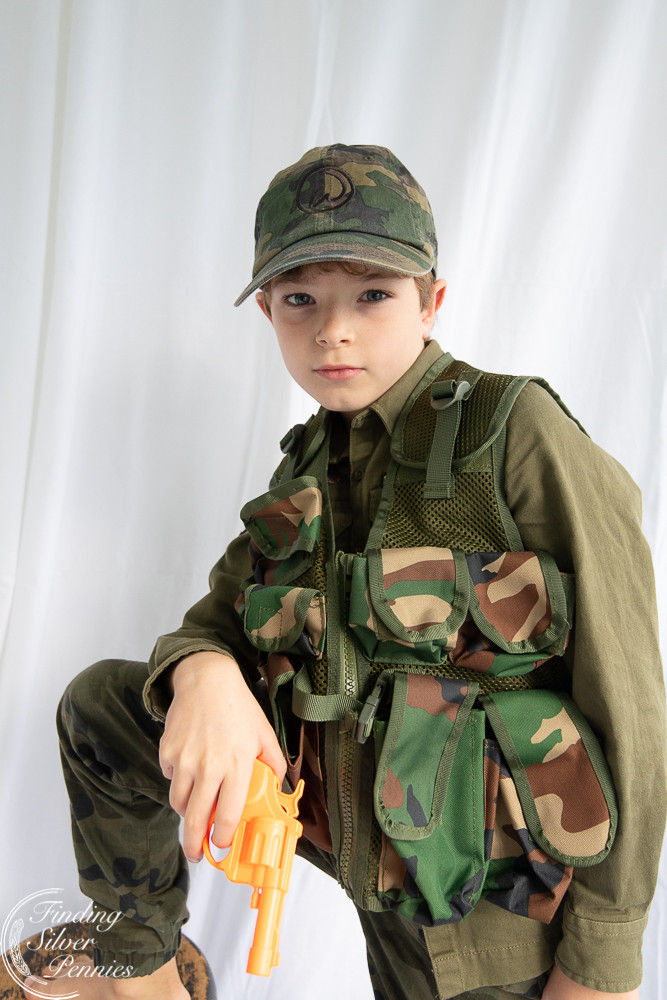 DIY Army Costume
 DIY Army Sol r and Tank Costume Finding Silver Pennies