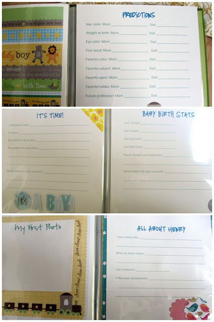 DIY Baby Book Ideas
 44 best images about Baby journal ideas on Pinterest