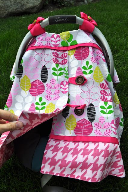 DIY Baby Carrier Cover
 Baby Carrier Cover and a Pattern Giveaway