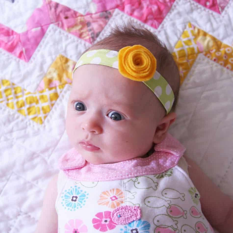 DIY Baby Girl Headband
 DIY Headband Tutorial Homemade Ginger
