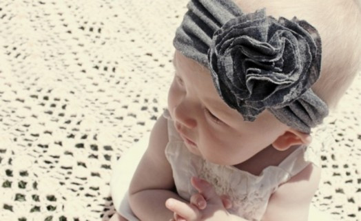 DIY Baby Girl Headband
 DIY Jersey Headband For Your Baby Girl