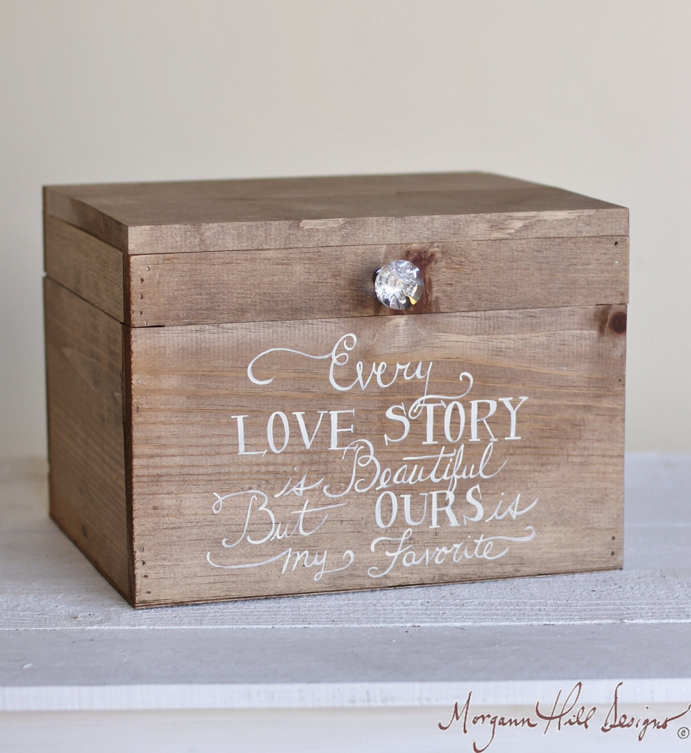 DIY Card Boxes Wedding
 Wedding Card Box Rustic County Barn Love Story by braggingbags