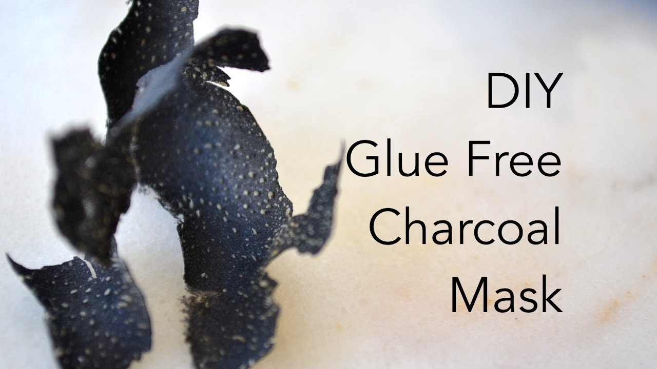 DIY Charcoal Peel Off Mask Without Glue
 DIY Charcoal Mask No Glue Peel f Face Mask Glue Free